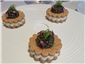 onion and caviar canapes